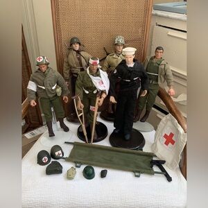 1:6 Scale Military Figures Dragon Model Accessories GI Joe Army Collection Lot